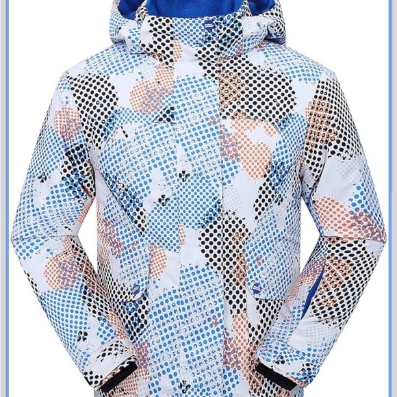 Phibee Skiwear Other - PHIBEE Men Waterproof Breathable Outdoor Warm Snowboard Ski Jacket Sz L